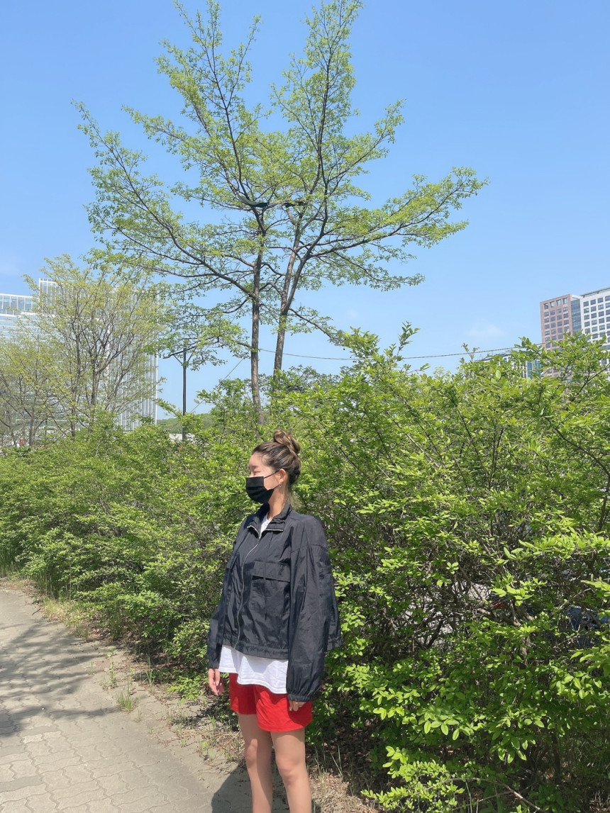 초경량 캐주얼 넥라인 스트링 점퍼 2col 프론트 포켓 크롭 숏 바캉스 바람막이 야상 상세 이미지 21