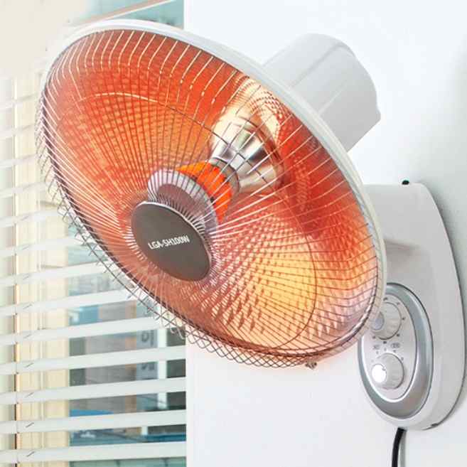 벽걸이 난로 온열 선풍기 원적외선 난방기 공업용 히터