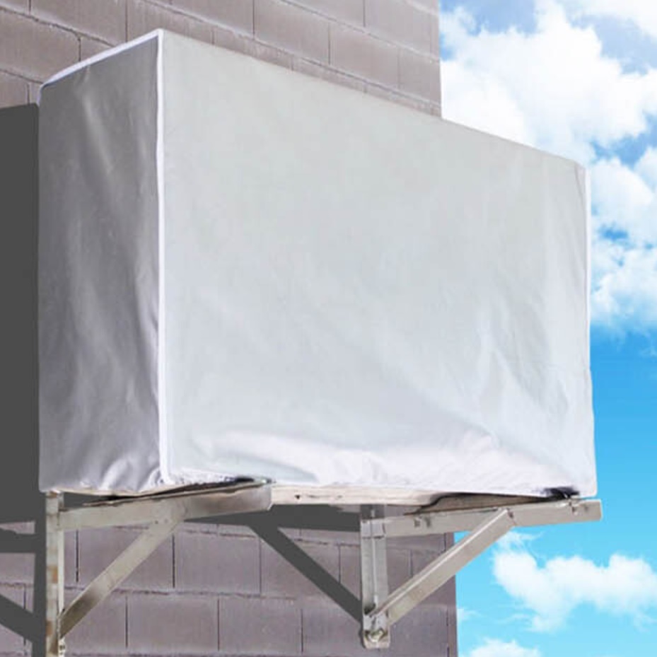 에어컨 실외기 가림막 보호 커버 안전 가리개 은박지 방수 난연 덮개 소