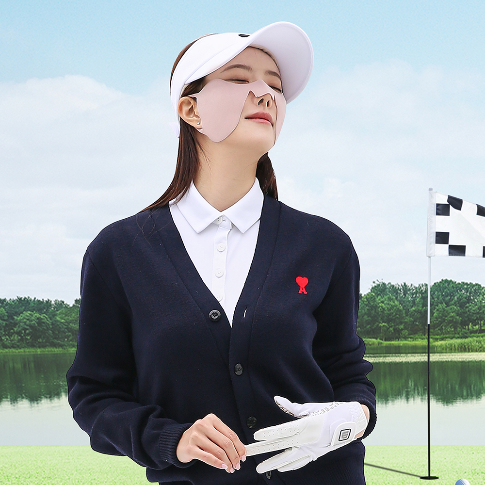 BRW 추성훈 페이스핏 골프 테니스 기미방지 자외선 피부진정 차단패치 골프패치 1세트(5매입) - 상세 이미지 2