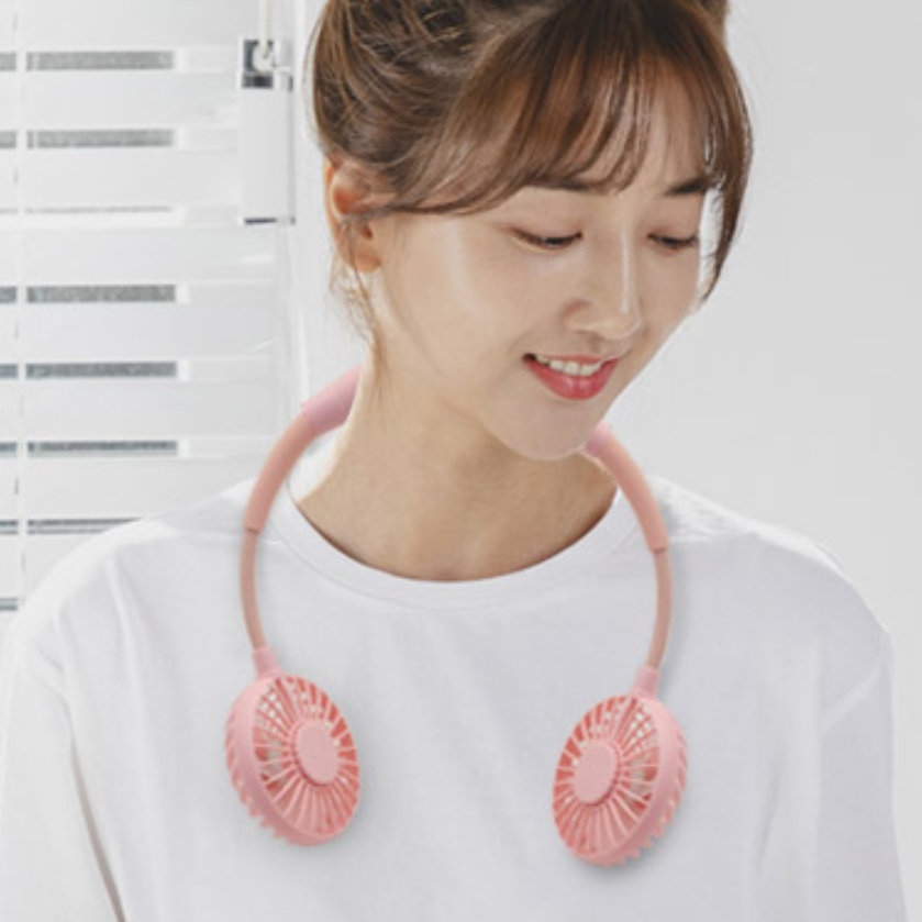 넥밴드 목풍기 목덜미 목에거는선풍기 목걸이형 선풍기