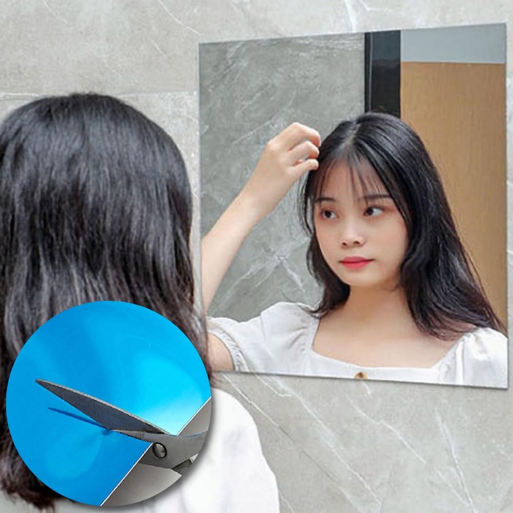 60x60 부착식거울재단 얇은거울 유치원 아기안전거울 - 상품 이미지