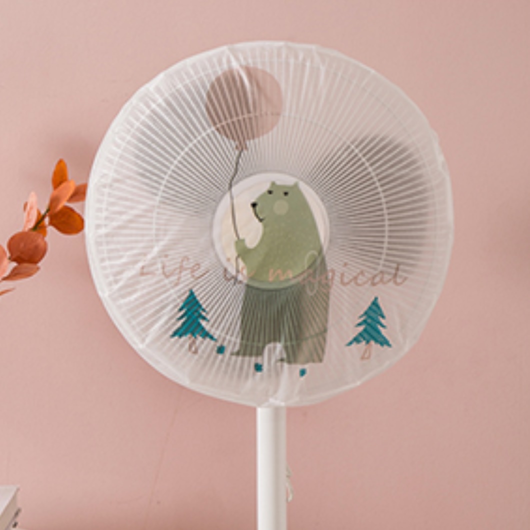 벽걸이 선풍기망 선풍기 보관 덮개 커버 동물의숲 헤드형