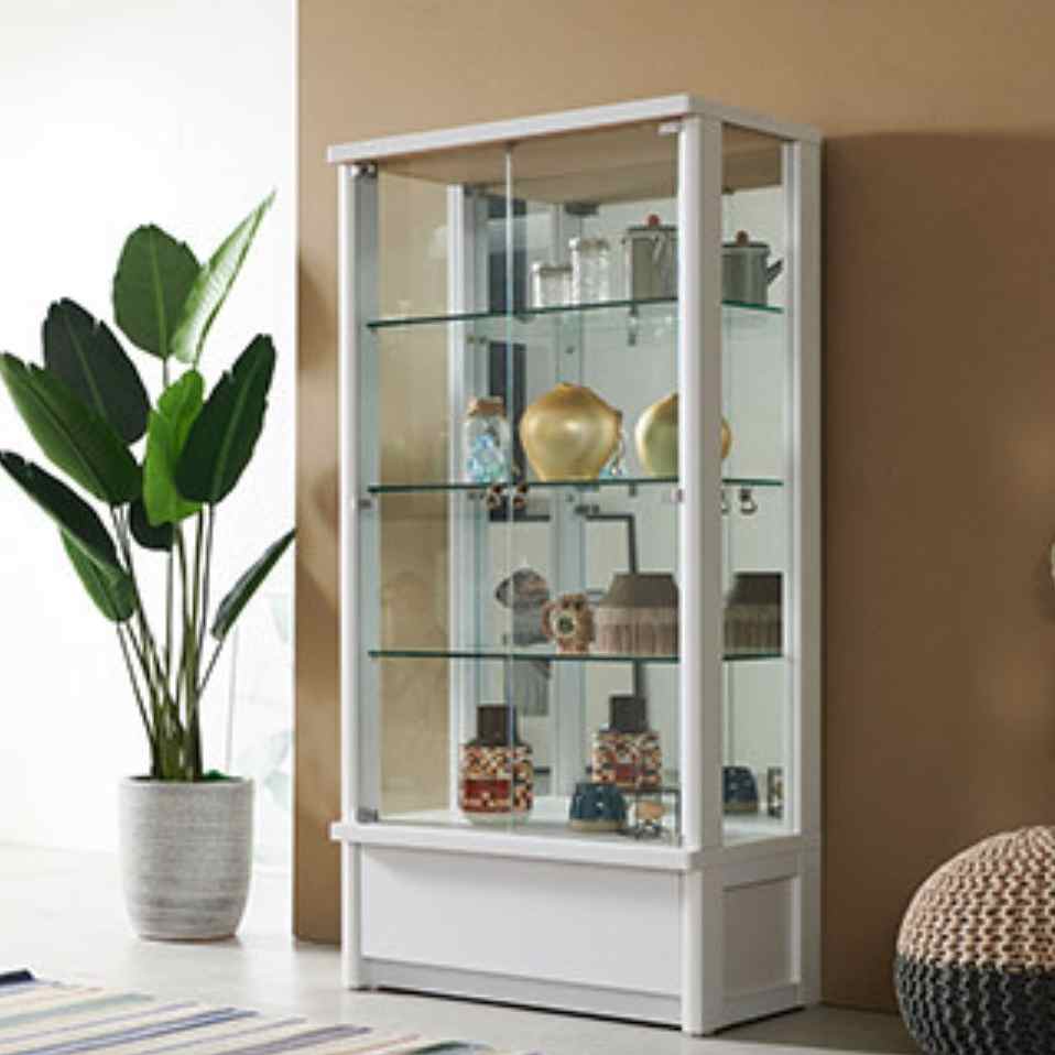 엔틱 유리 장식장 트로피 진열장 수석장식장 상패진열장 800