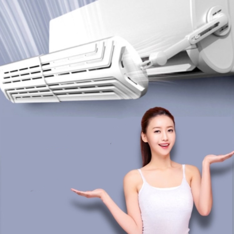 벽걸이 에어컨 윈드 가드 벽걸이에어컨날개 가림막 가이드 바람 - 메인 이미지