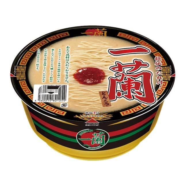 이치란 컵라면 (6개세트) 비법붉은소스포함 일본 라면