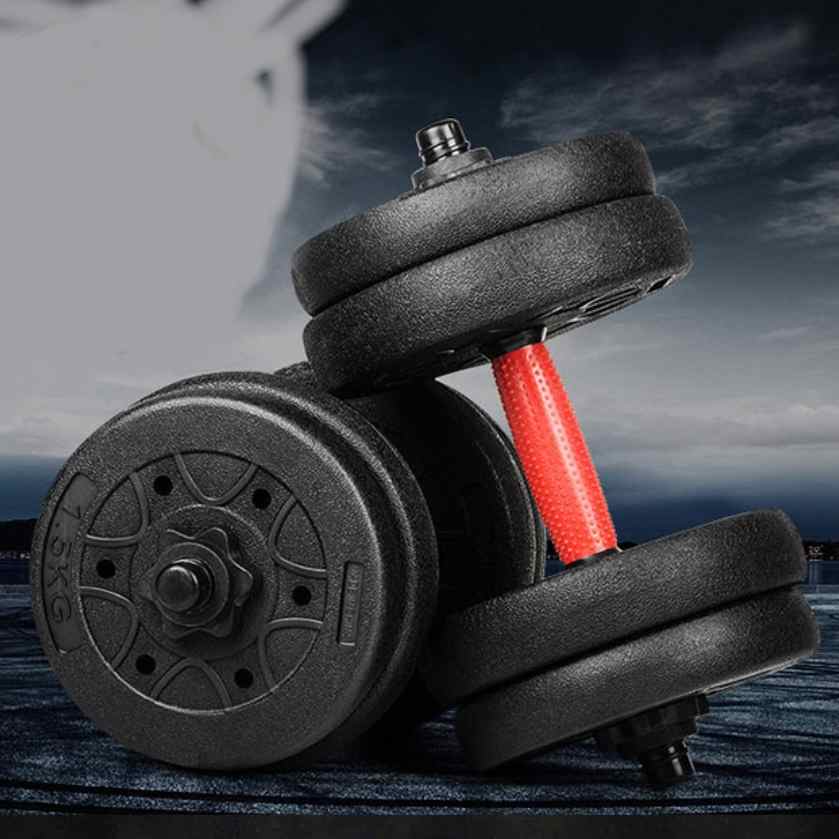 우레탄 덤벨 무게조절 조립식 덤벨 세트 우래탄 아령 20KG - 상품 이미지