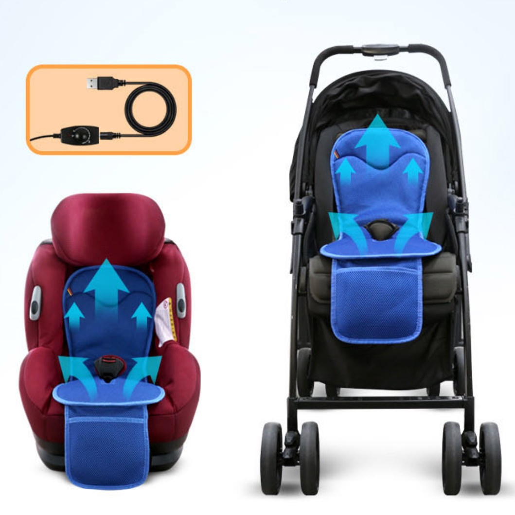 유모차용쿨링시트 선풍기 카시트쿨매트 여름유모차라이너