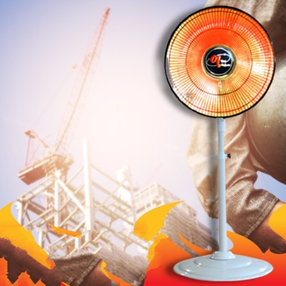 대형 특대형 선풍기 난로 산업용 전기 히터 공장 공업용 히터 