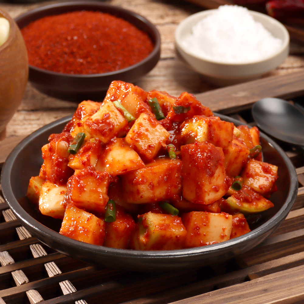 선김치 전라도 국산 알타리 총각 김치 2kg 주문