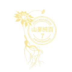 산삼순백 스토어 로고