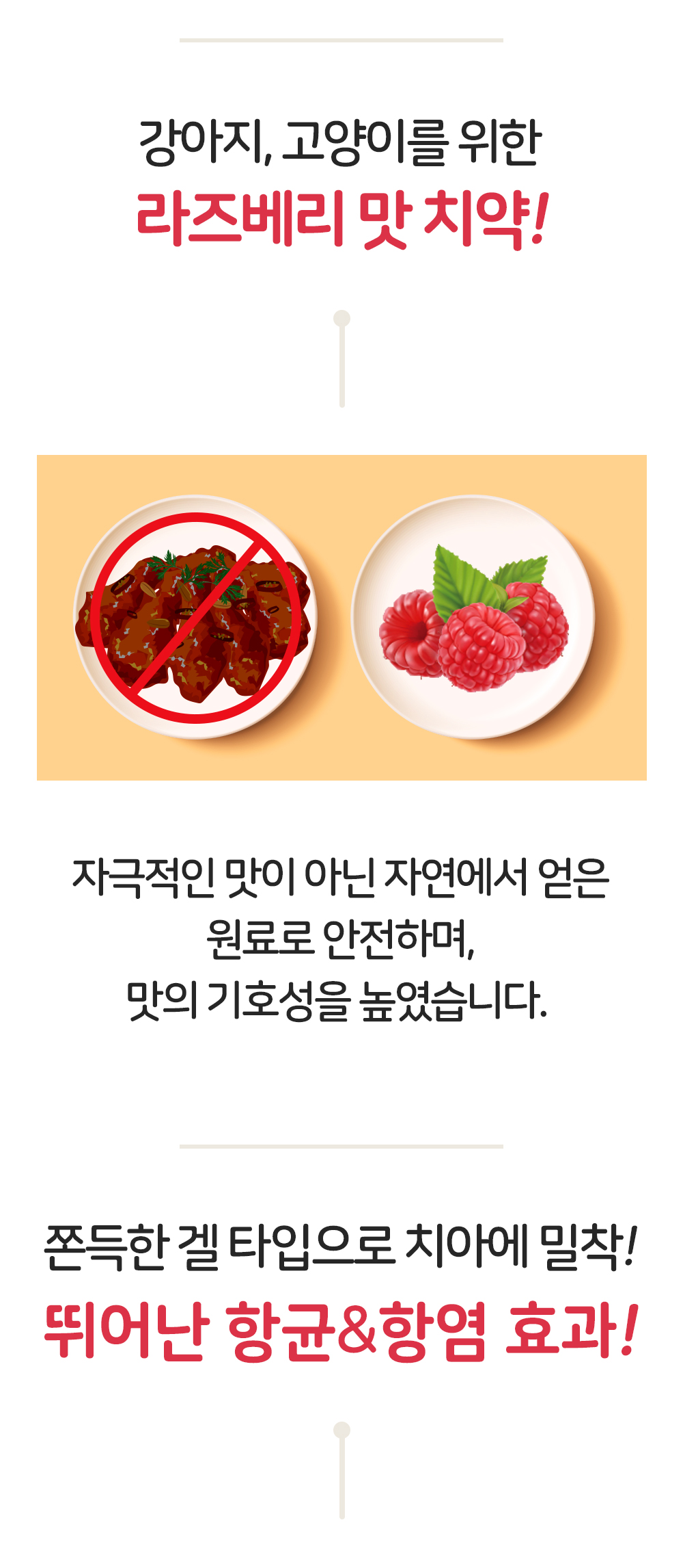 아인솝 강아지 고양이 애견 안심 충치 제거 딸기맛 치약 감태베리 이미지 3