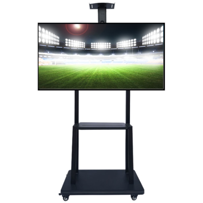 72인치 대형 이동식 TV 거치대 이동형 모니터 스탠드 