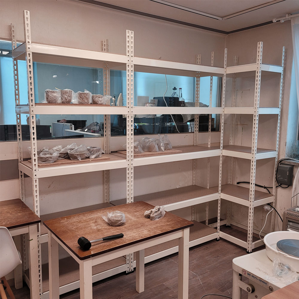 철 앵글 규격 제작 베란다 창고 폴던스 철제 조립식 랙 선반 300300900 5단