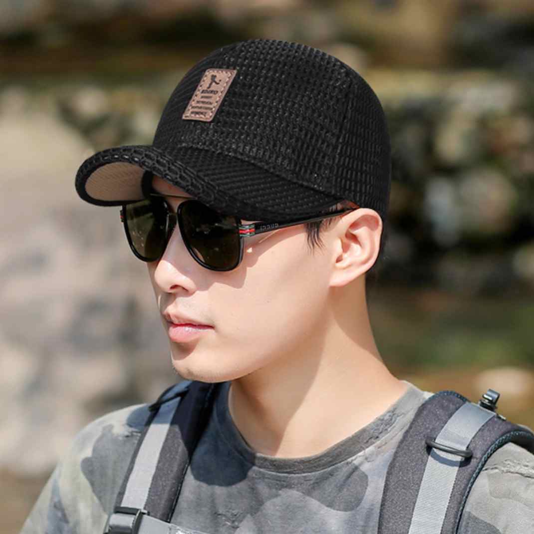 통풍 볼캡 여름 메쉬 모자 시원한모자 여름용 테니스 야구 매쉬 볼 캡 잘되는 무지 망사 - 상품 이미지