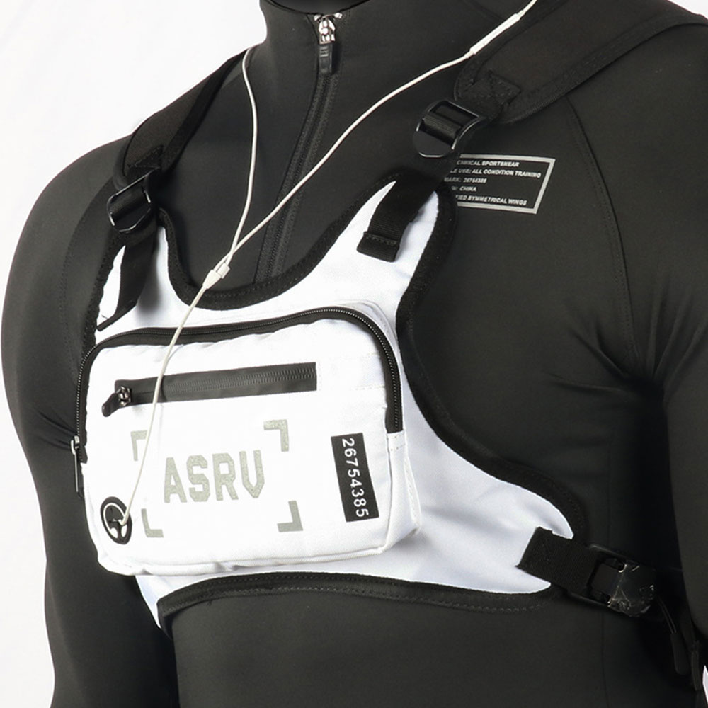 ASRV 테크웨어 배달 라이더 러닝 배민 야광 안전 조끼 - 상세 이미지 5