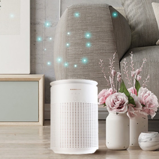 책상용공기청정기 아기방 담배 냄새 공기 청정기 연기 고양이털 책상 소독기 차량용 살균기