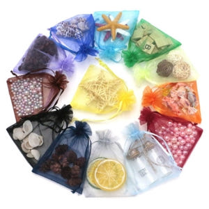 망사주머니 포푸리 15x20cm 선물 포장 무지 복 주머니 실사용 후기 | 효과 있을까? - 상품 이미지 2