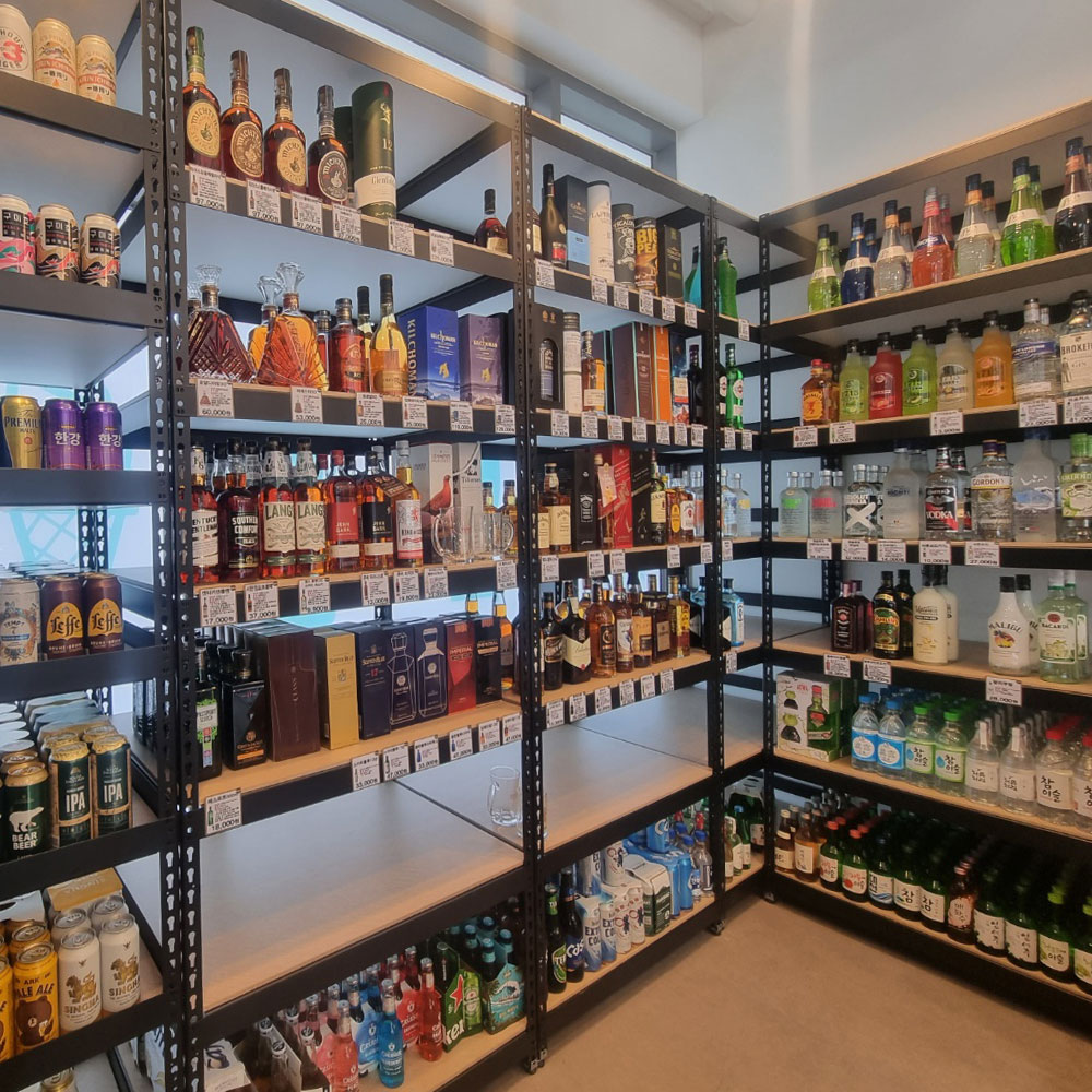 철 앵글 규격 제작 베란다 창고 폴던스 철제 조립식 랙 선반 300300900 5단