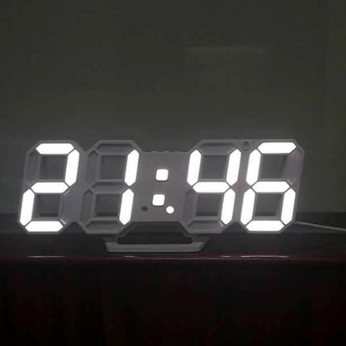 거실용 시계 전광판 디지털 LED 벽시계 안방 벽걸이 시계 - 메인 이미지
