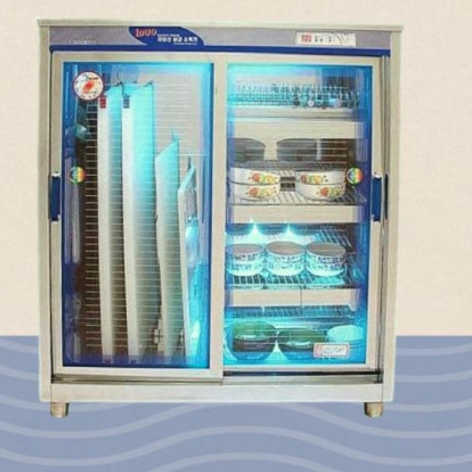 업소용 칼 도마 소독기 전기 식기 건조기 살균 도마 살균기 - 메인 이미지