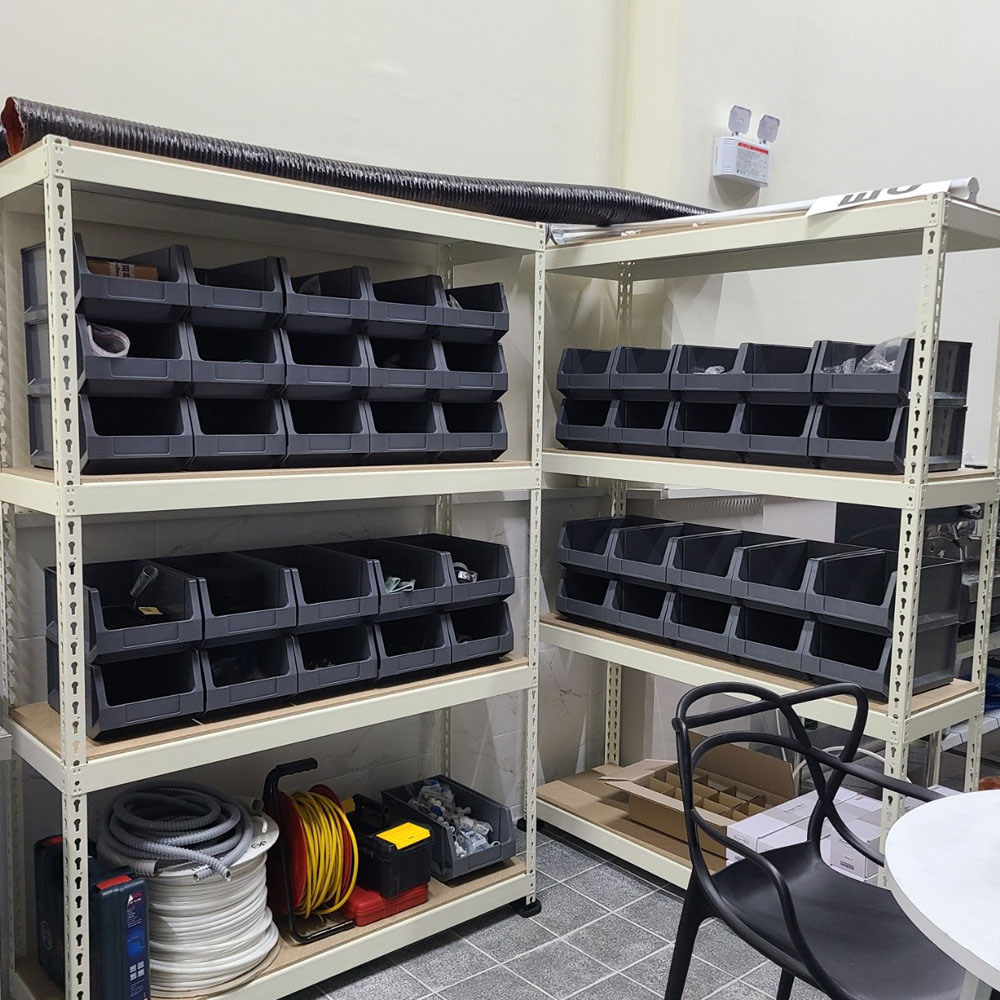 철 앵글 규격 제작 베란다 창고 폴던스 철제 조립식 랙 선반 300300900 5단