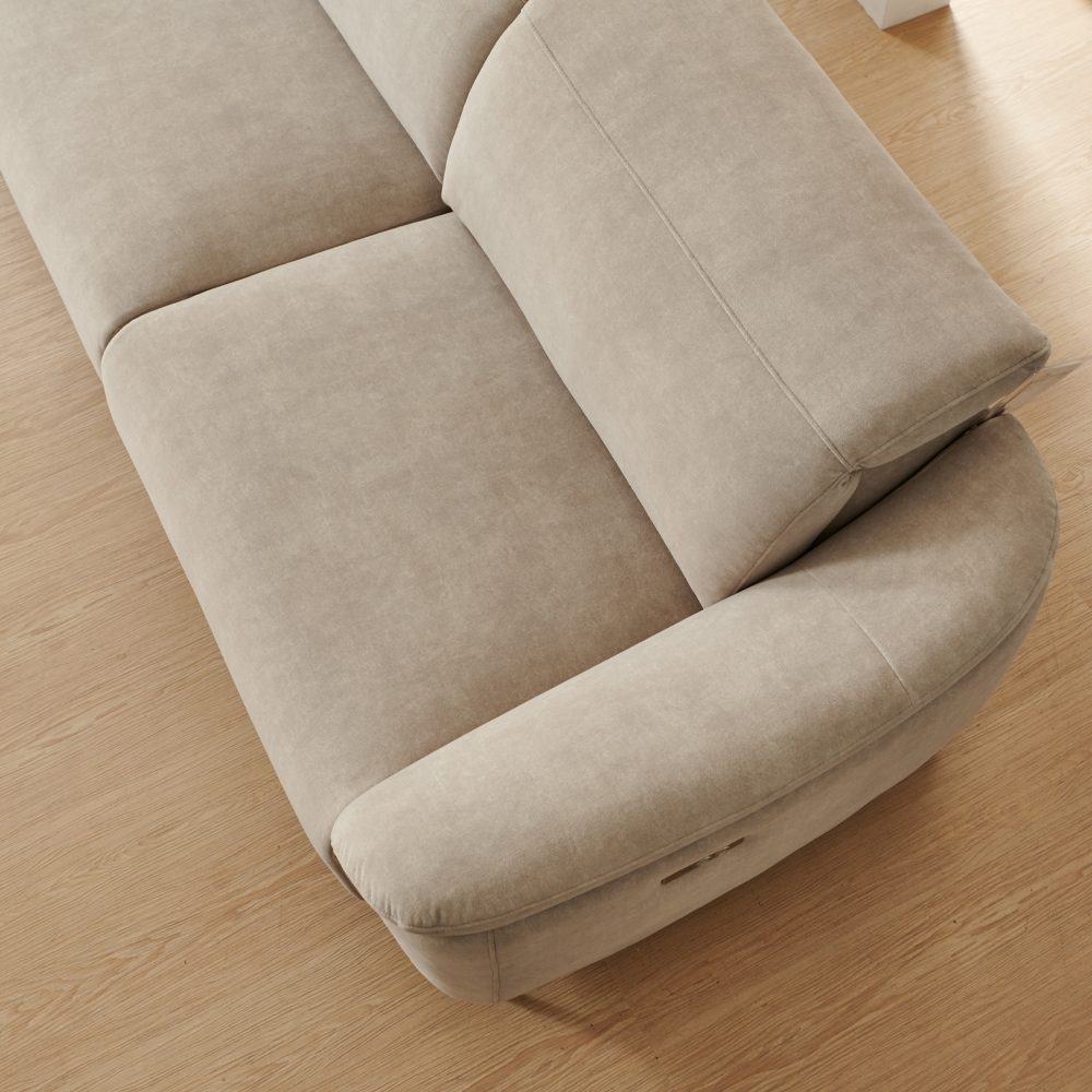 서광퍼니처 엔슬리 조야 패브릭 USB 3인용 4인용 전동 리클라이너 소파 sk