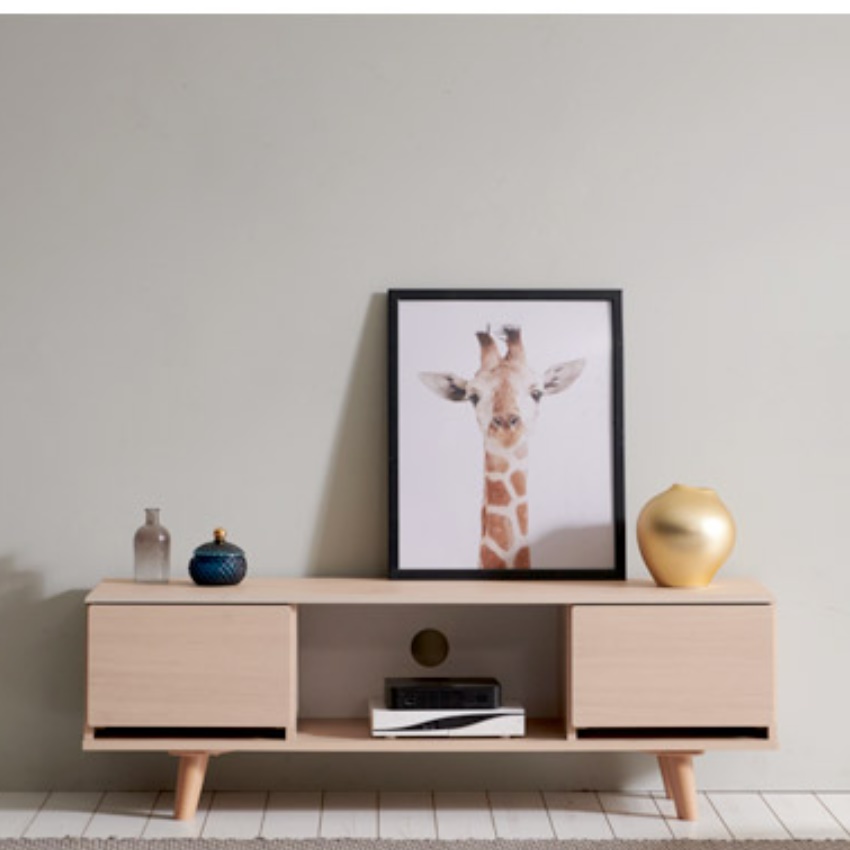 오디오 장식장 화이트거실장 미니 원룸 다이 낮은 티비 서랍장