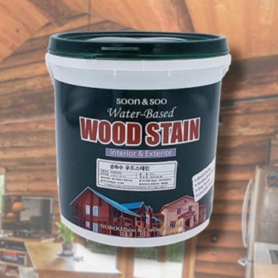 원목 오일 나무 니스 칠 목재 방부목 방수 페인트 3.5리터