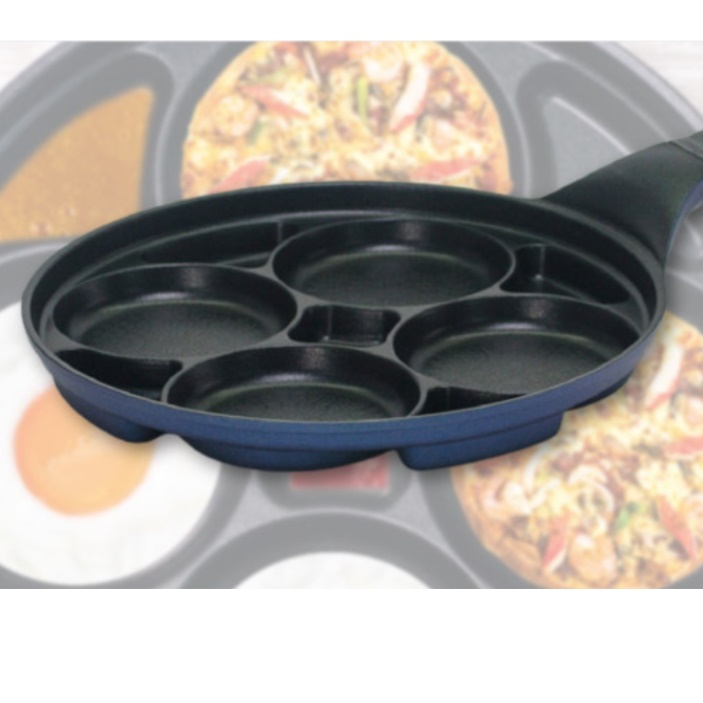 김치전 호떡팬 IH 인덕션용 4구 나눔 후라이팬 네가지요리를한번에 오믈렛팬 달걀 팬케이크