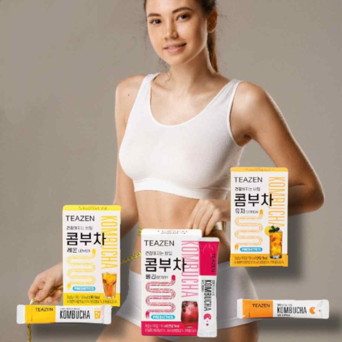 티젠 콤부차 5g 10개 레몬 콤부차 다이어트 콤보차 홈쇼핑 꼼부차