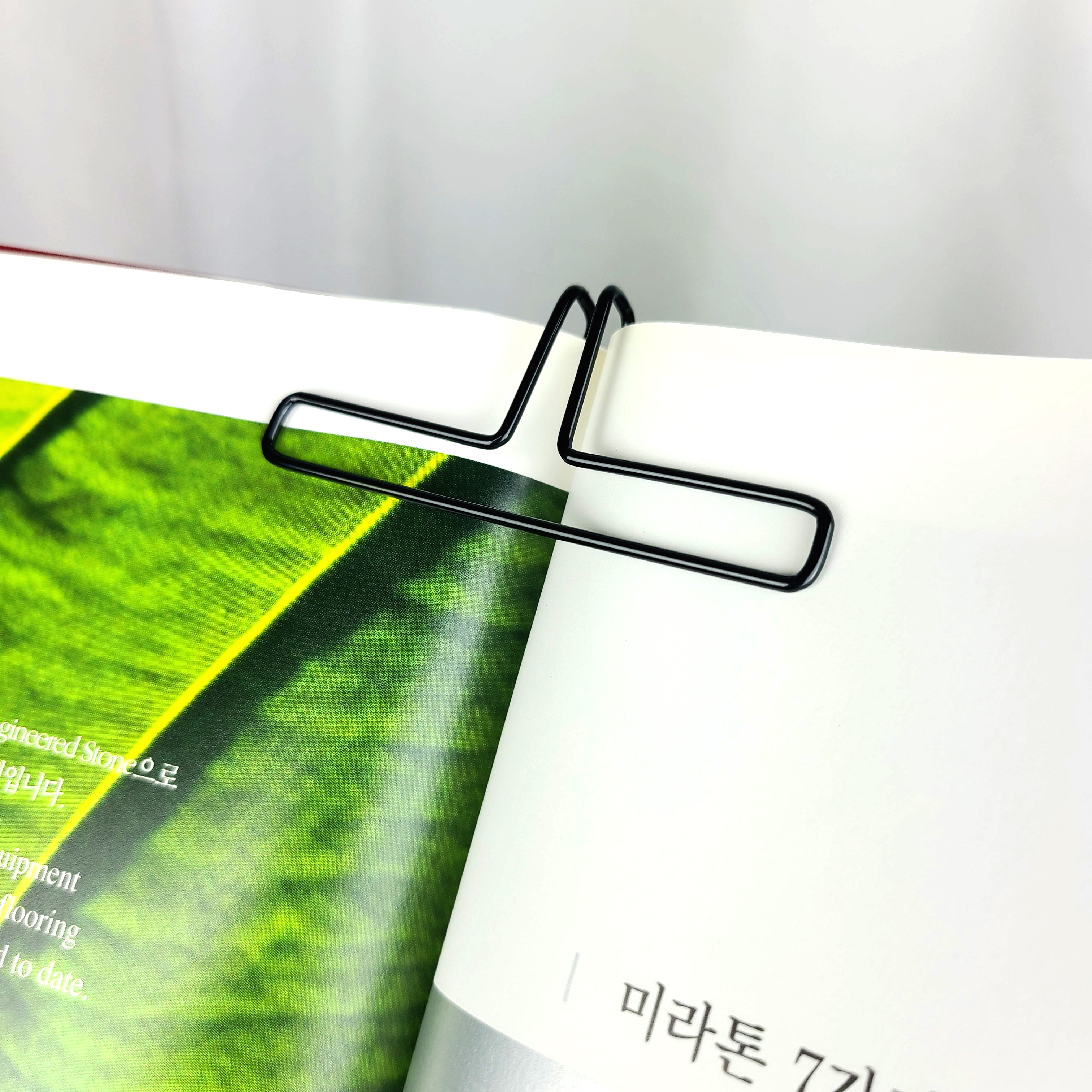 북클립 책갈피 독서용 책고정 공부 북마크 - 상품 이미지