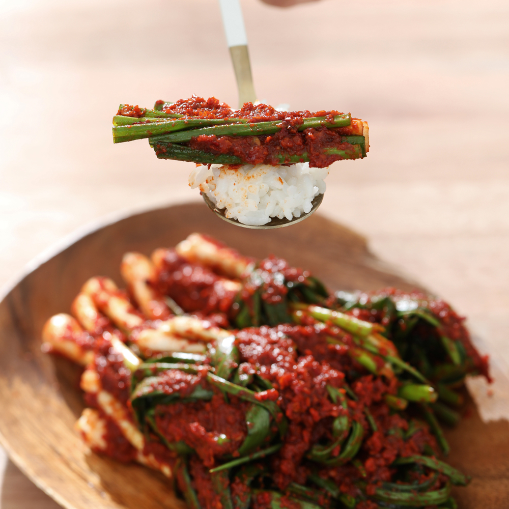 깔끔하게 매운맛 대전 선화동 매운 실비 파김치 1kg 이미지 4