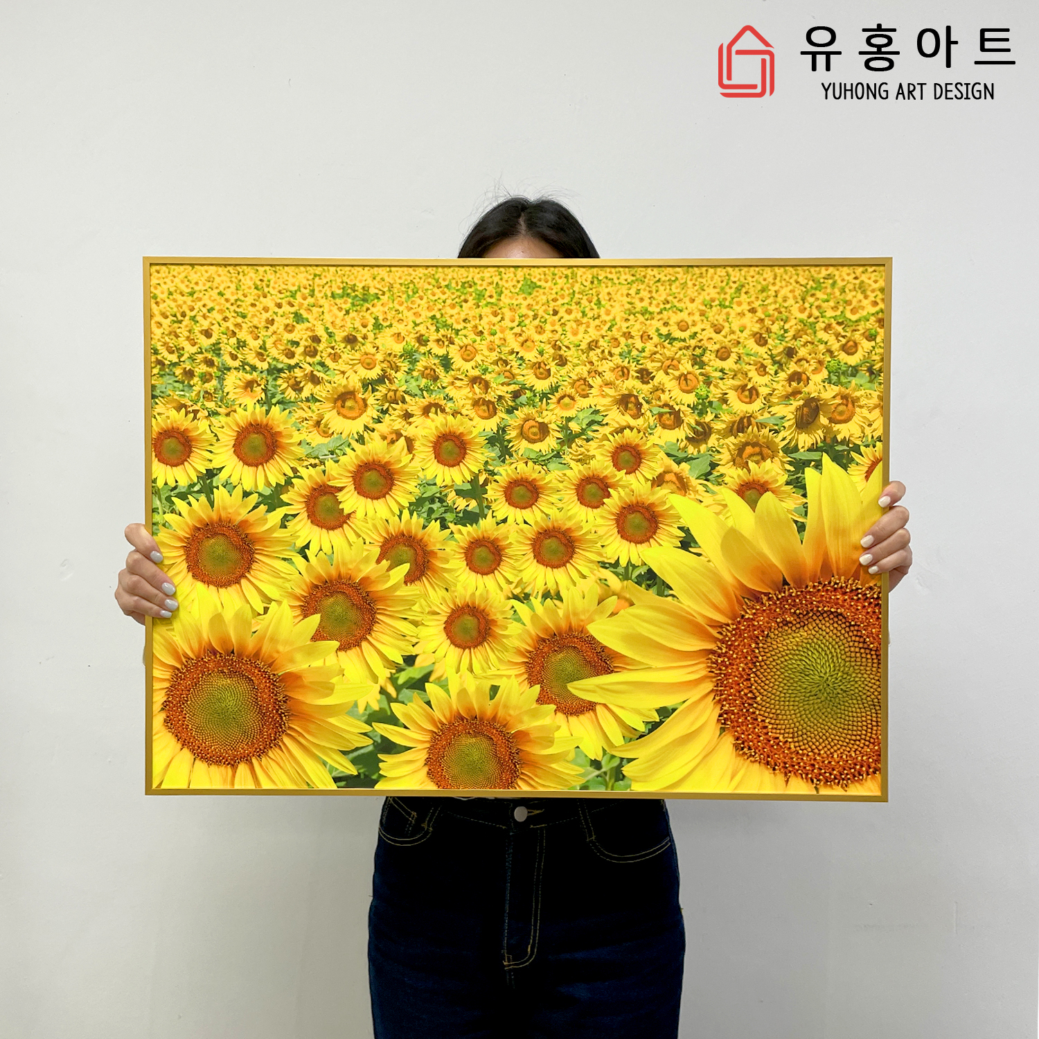 해바라기 No50 그림 캔버스 액자 3호