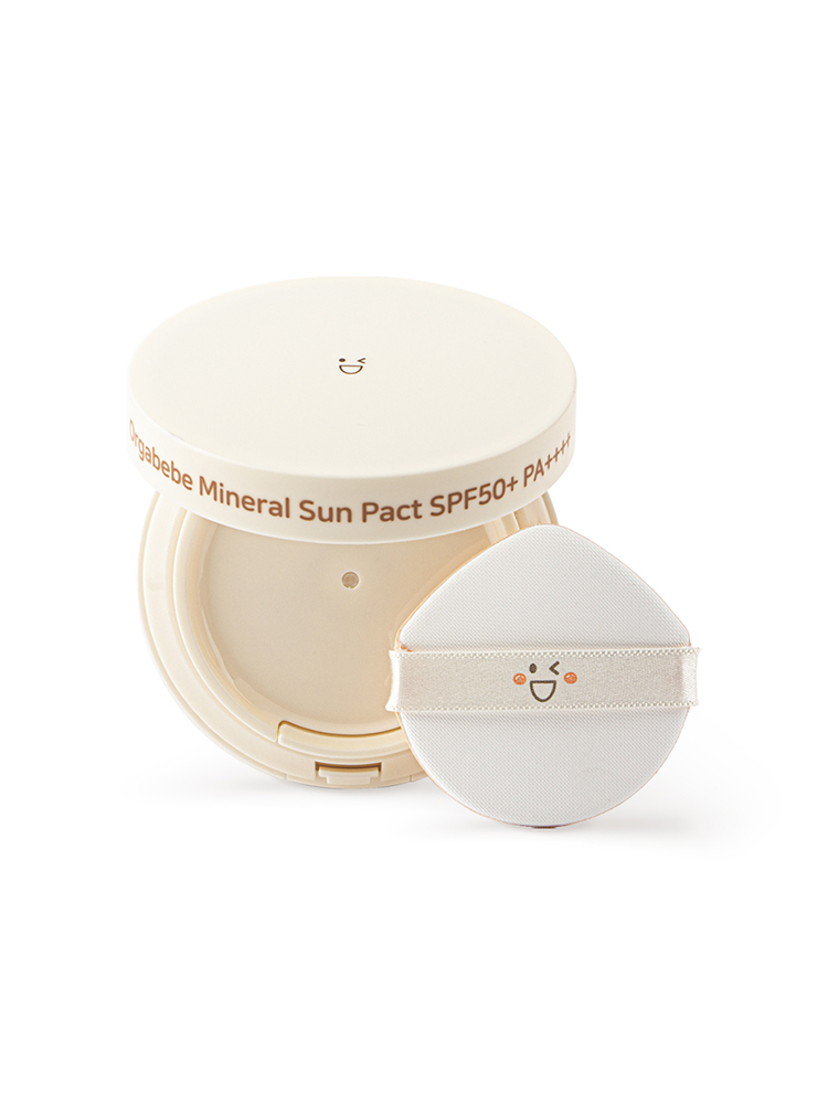 오가베베 무기자차 유아 아기 선팩트 논나노 선쿠션 선크림 자외선차단제 SPF50 이미지 4