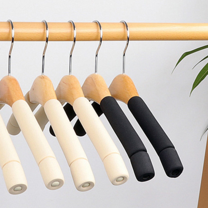 고급원목옷걸이 매장용옷걸이 양복 홈쇼핑 두꺼운 기능성 옷걸이