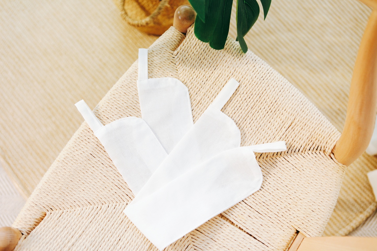 아르일랑 봄 여름 커텐 린넨 느낌 1cm 나비주름 타입 하늘하늘 이너 커튼 화이트