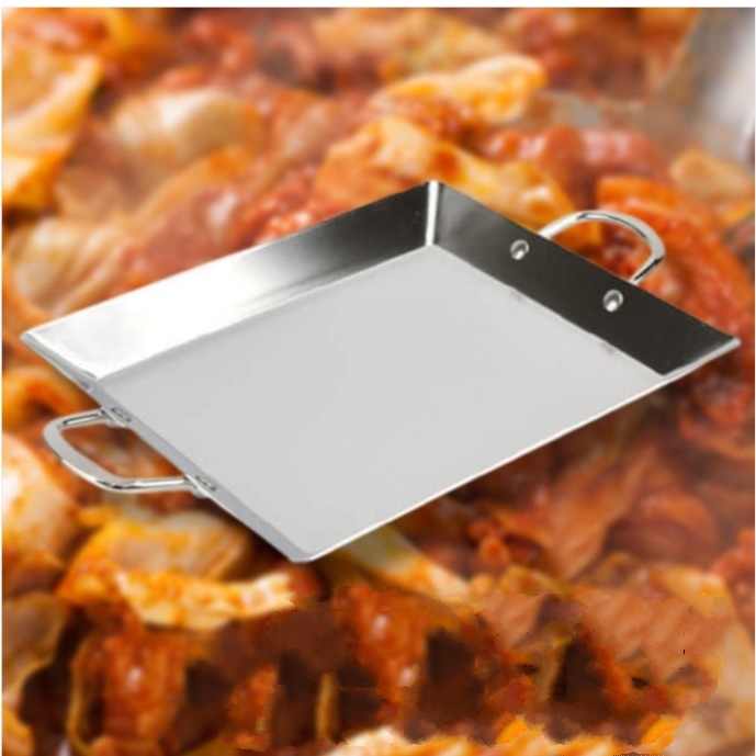 사각 떡볶이판 대 인덕션 고기 불판 닭갈비판 전골 철판 순대 볶음 팬 인덕션용 겸용