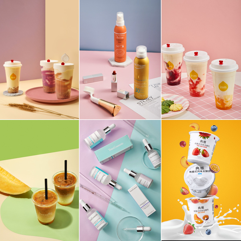 양면 톤앤톤 촬영용 방수 배경지 사진 촬영 소품 모음