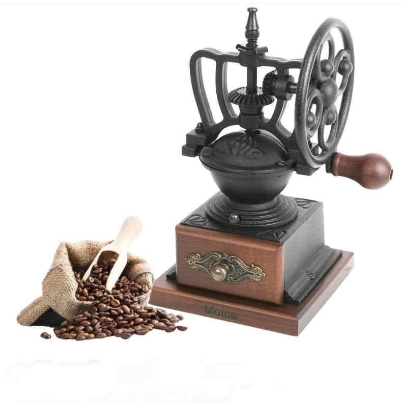 커피 가는 기계 엔틱 커피 그라인더 원두 갈기 원두 믹서기