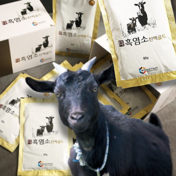 흑염소진액 흑염소즙 갱년기 흑염소 엑기스 2개월 60포 이미지 1