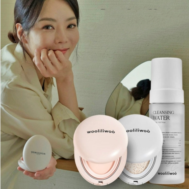 채림화장품 우리리우 클렌징워터 저자극 약산성 썬크림 버블 - 상품 이미지