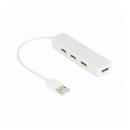NETmate NMX-BY222 USB2.0 4포트 무전원 허브 (화이트)