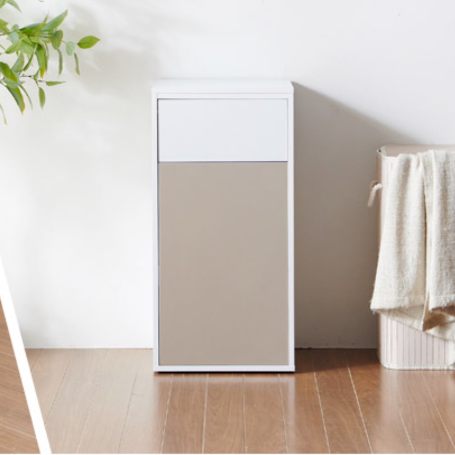 대용량 사무실 목재 재활용 원목 분리수거함 편의점 쓰레기통