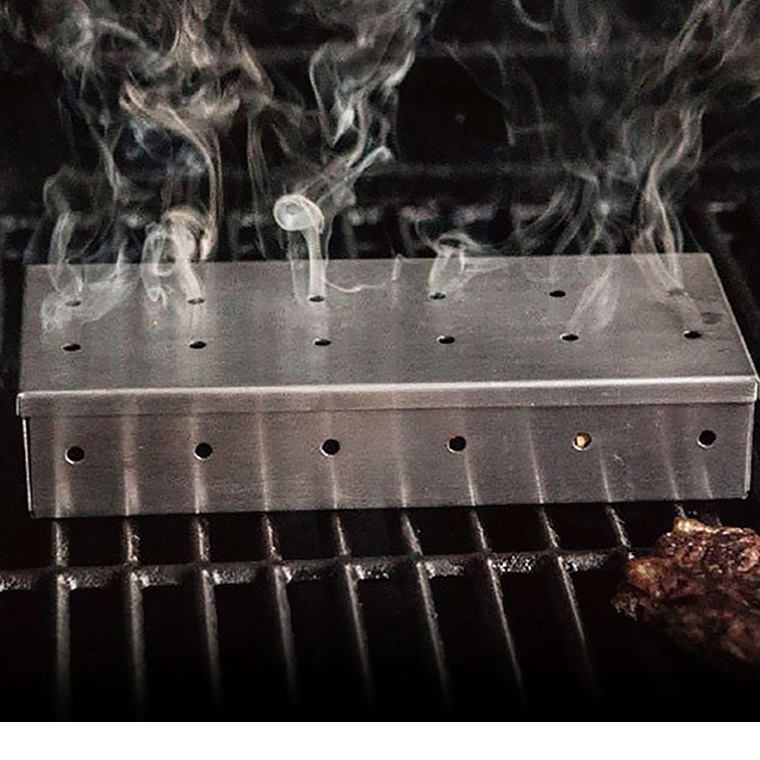 캠핑 훈연기 캠핑용훈연기 스텐 스테인레스 바베큐훈연기 훈제 스모커 박스 훈연칩통 스모크