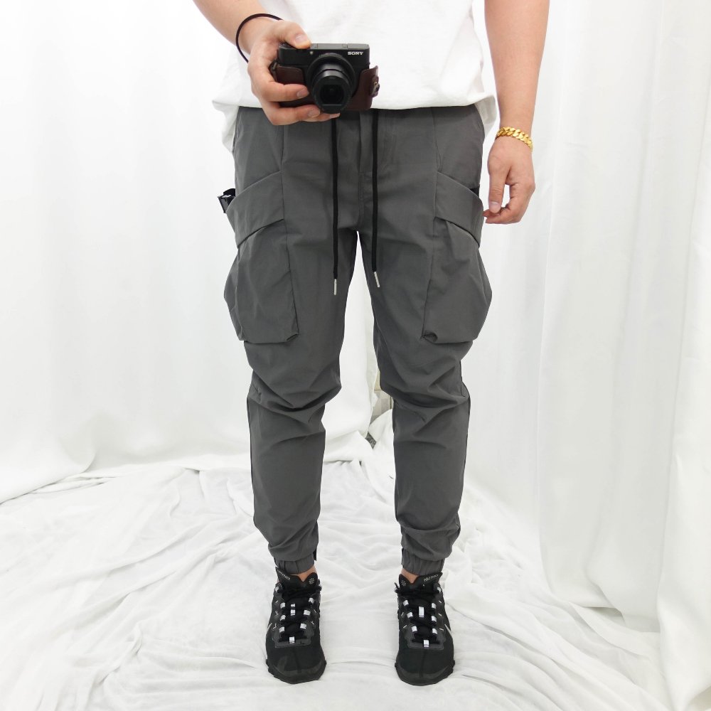 남자 구르카 카고조거팬츠 남성 여름용 아이스 카고 쿨 스판 냉장고 바지 - 상세 이미지 4