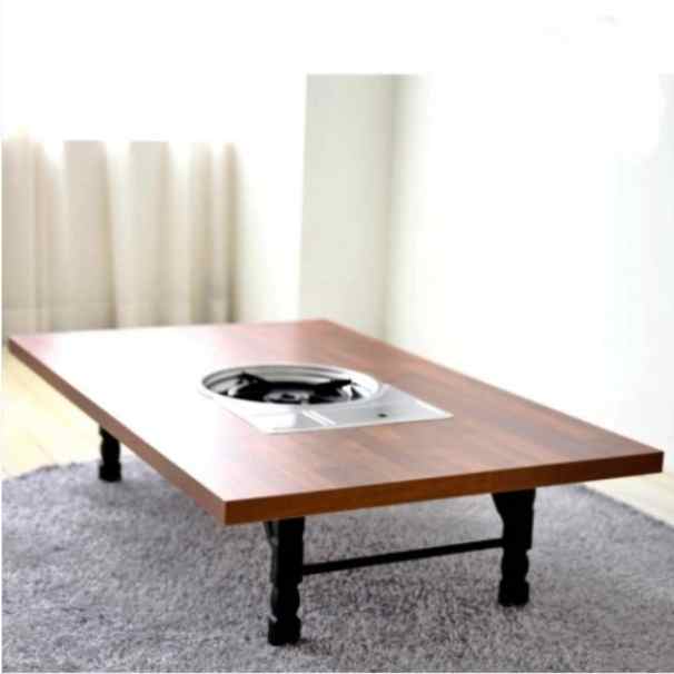 가정용 고기 불판상 원목 접이식 불판 테이블 고기집테이블 식당용 접는 로스타 식탁 1200