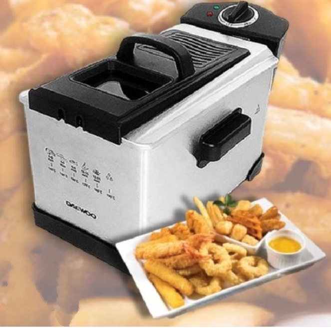 소형 미니튀김기 스텐 튀김기 가정용전기튀김기