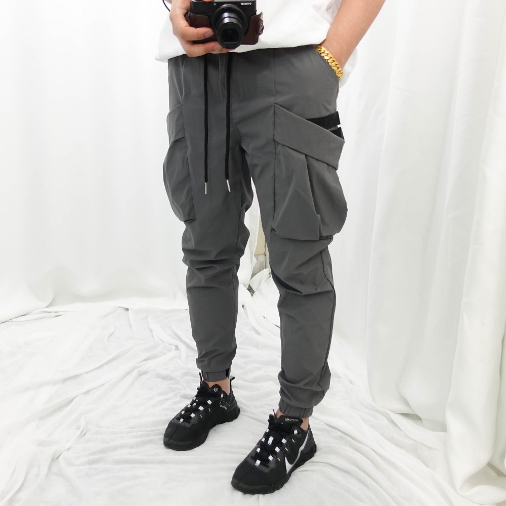 남자 구르카 카고조거팬츠 남성 여름용 아이스 카고 쿨 스판 냉장고 바지 - 상세 이미지 5