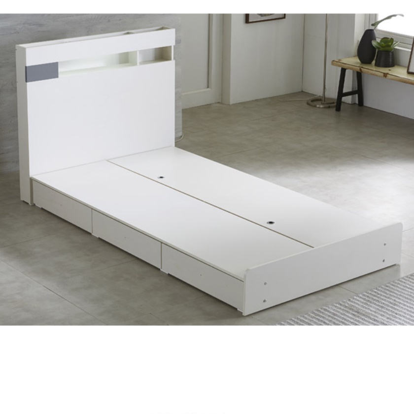 호텔식 침대 프레임 슈퍼싱글 호텔형 낮은 침대 프레임 SS